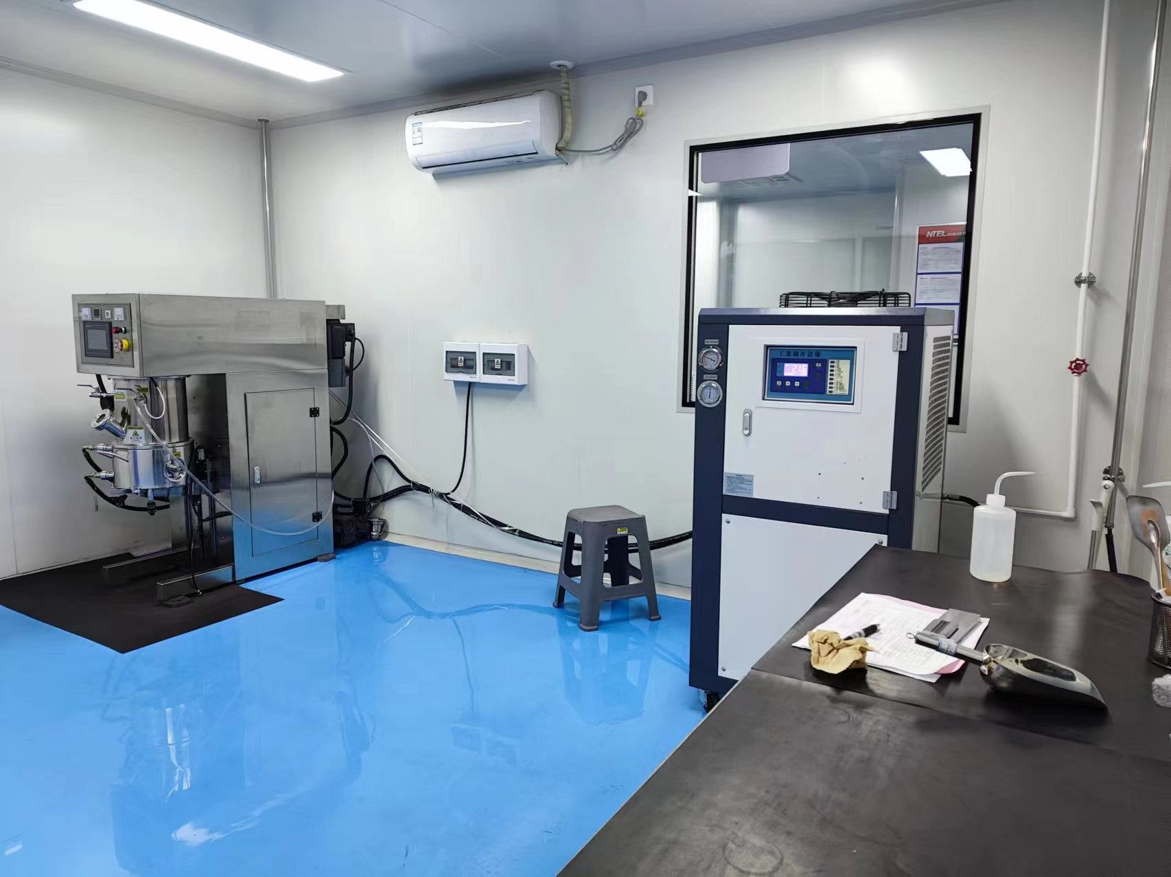 Travaux de salle propre