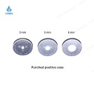 Punched Coin cell case CR2016/2025/2032/2430 - In-situ/groove/hole/button type battery shell