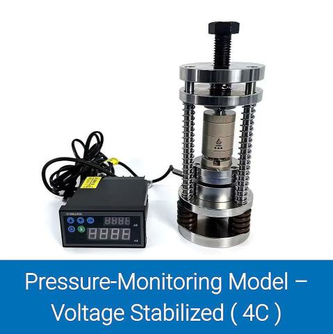 Pressure-Monitoring Solid-State Battery Test Mold – Pressure-Stabilized Model (4C)