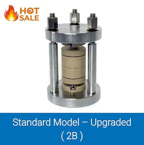 Standard Solid-State Battery Test Mold – Upgraded Model with Top & Bottom Locking (2B)