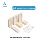 99% Alumina Boat with Front Hole