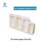 99% Alumina Boat with Front Hole