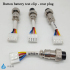 Canrd Coin Cell Test Clip Coin Cell Tester Fixture Lead Blue Coin Cell Testing Clamp