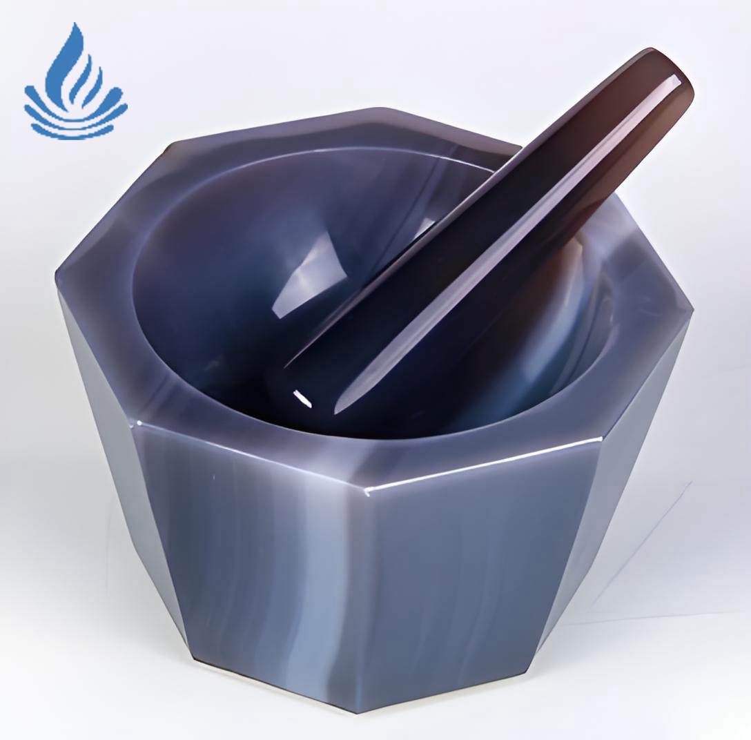 Deep Agate Mortar