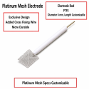 Platinum Mesh Electrode