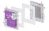 Membrane Electrode Assembly (MEA) Electrolytic Cell with Constant-Temperature Water Bath