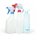 Plastic spray bottle