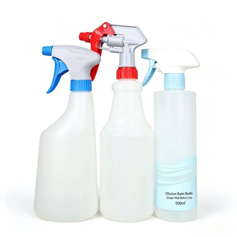 Plastic spray bottle