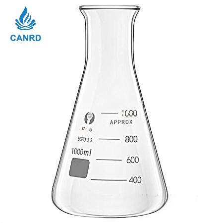 Glass Wide-Mouthed Triangular Beaker