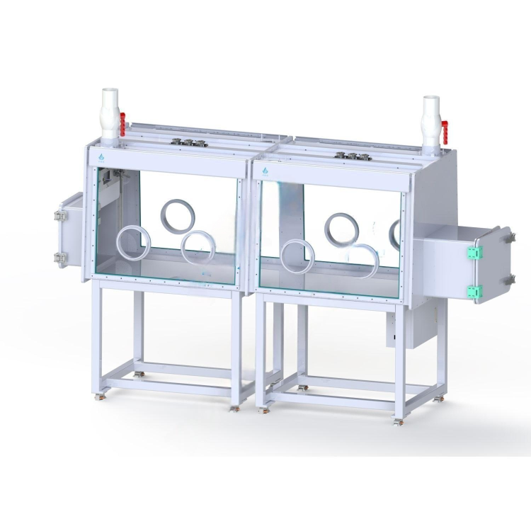 Double-Sided Four-Station Glovebox