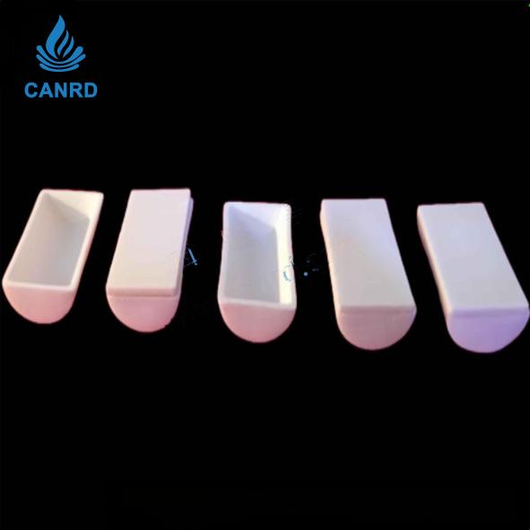 Corundum Boat with Semicircular Bottom
